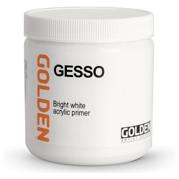 Gesso Bright White Acrylic Primer